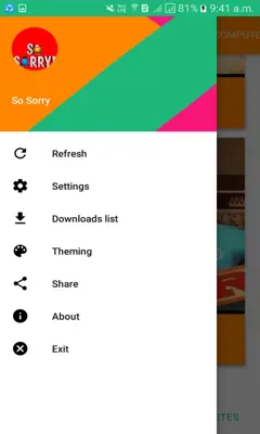 So Sorry android App screenshot 5